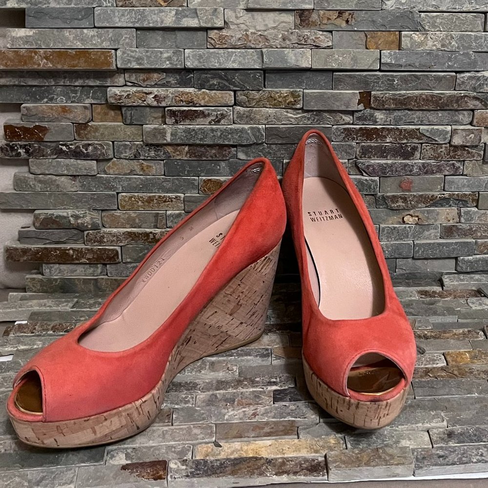 Stuart Weitzman Anna  Wedges -Size 5